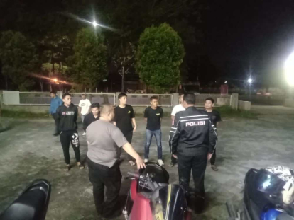 GoRiau 25 Motor Balap Liar Disita Polantas Pekanbaru