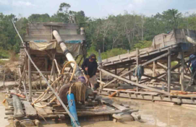 Jelang Pacu Jalur, Polda Riau Gelar Operasi PETI di Kuansing