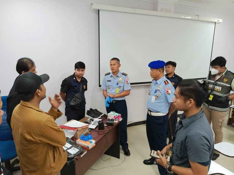 Penyelundupan Narkoba di Bandara SSK II Pekanbaru Digagalkan Avsec dan Lanud RSN