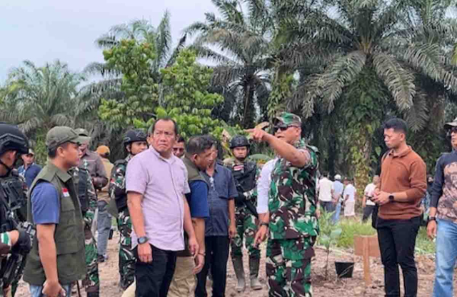 3.000 Hektare Sawit di TNTN Riau Kembali Diserahkan Warga ke Satgas PKH