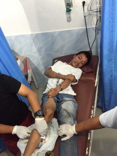 Kalah Cepat dengan Pistol Polisi, Jambret Sadis di Pekanbaru Akhirnya Meringis Diterjang Peluru