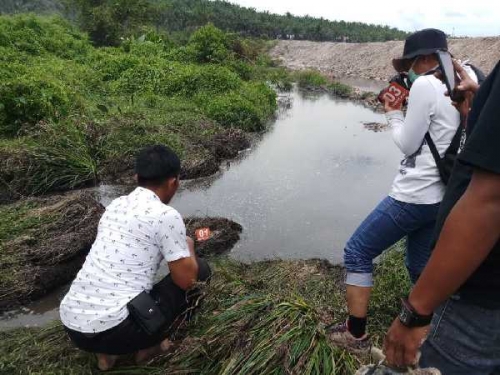 Gara-gara Limbah Cemari Sungai Bawang Kuansing, PT SUN Ditutup