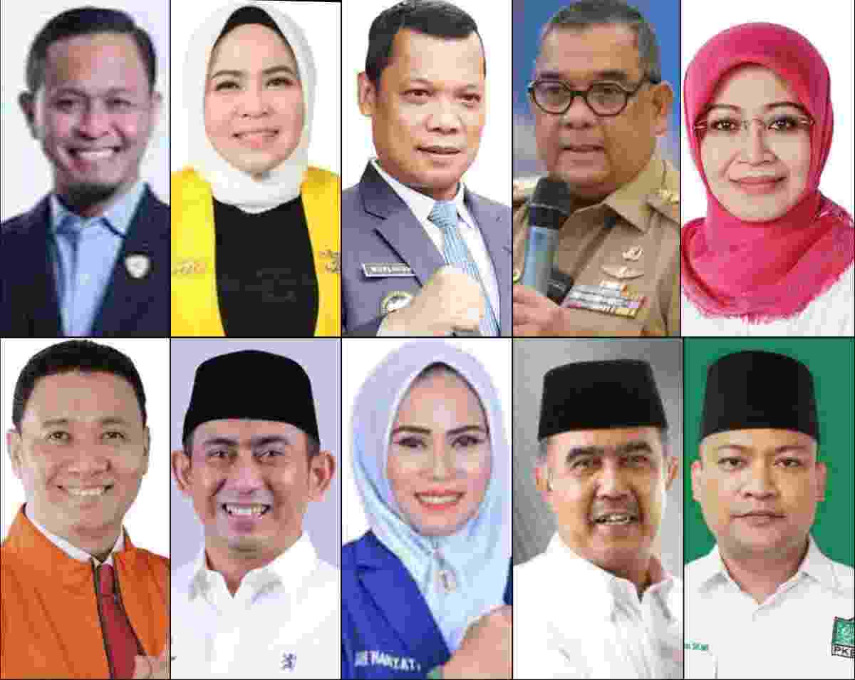 Bakal ‘Warisi’ Masalah Jalan, Parkir, Sampah Hingga Banjir, Berikut Latar Belakang Profesi 5 Pasangan Calon Walikota Pekanbaru