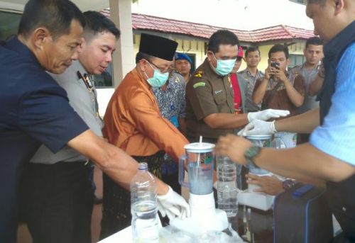 Polres Bengkalis Musnahkan Sabu-sabu 1 Kg