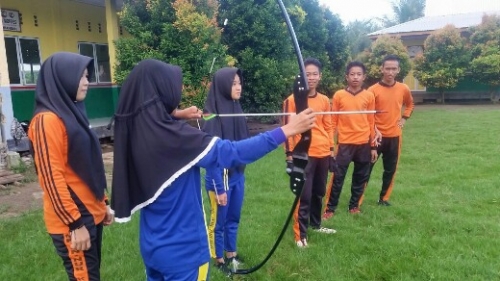 Berbeda dari Sekolah Lain di Inhil, SMK An-Nur Kuala Selat Jadikan Memanah sebagai Ekstrakurikuler