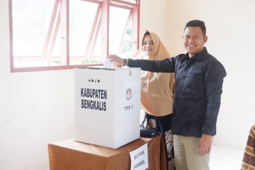 Akhyar Mukmin Optimis Menangkan Pilkades Muara Basung