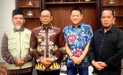 GoRiau Pemkab Kampar Lakukan Audiensi Bersama Pj Gubernur Riau