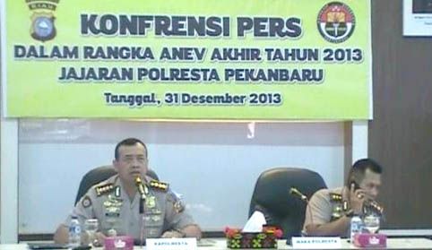 Bertindak Nakal, 18 Polisi Pekanbaru Dipecat dengan tidak Hormat
