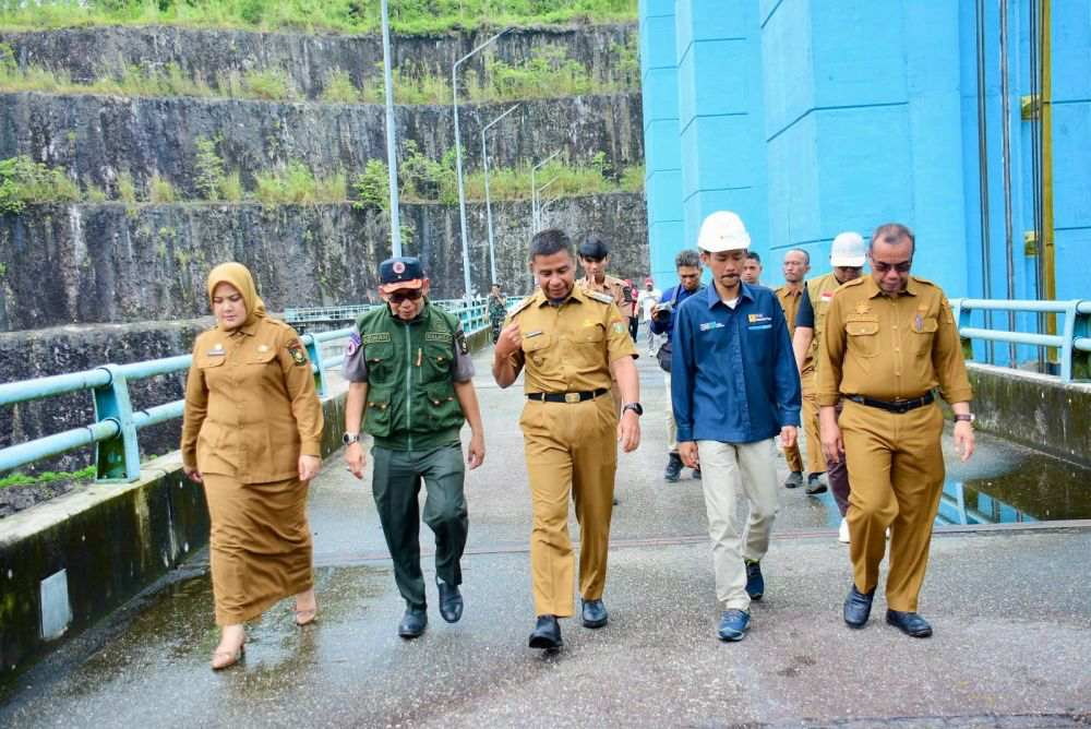 Curah Hujan Meningkat, Pemkab Kampar Pantau Waduk Koto Panjang