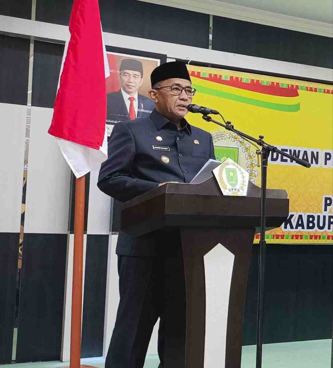 GoRiau - Sempat Diisukan Ditolak, RAPBD Perubahan Inhu Akhirnya Disahkan