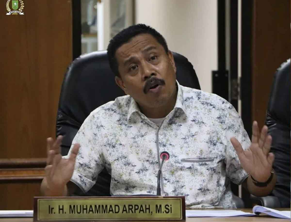 GoRiau Anggota komisi V M Arfah saat 