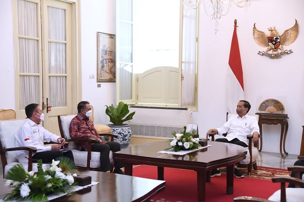 GoRiau Menpora Amali dan Ketua Umum P