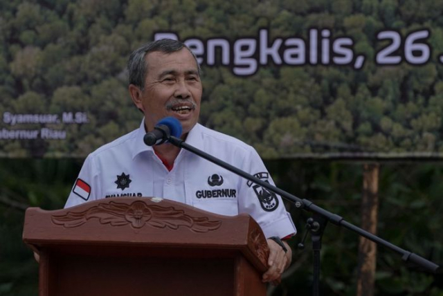 GoRiau Gubernur Riau H Syamsuar membe