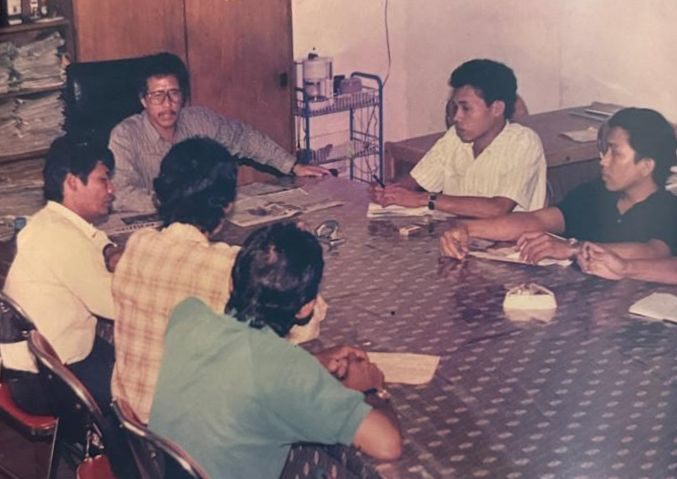 GoRiau Rida K Liamsi saat memimpin ra
