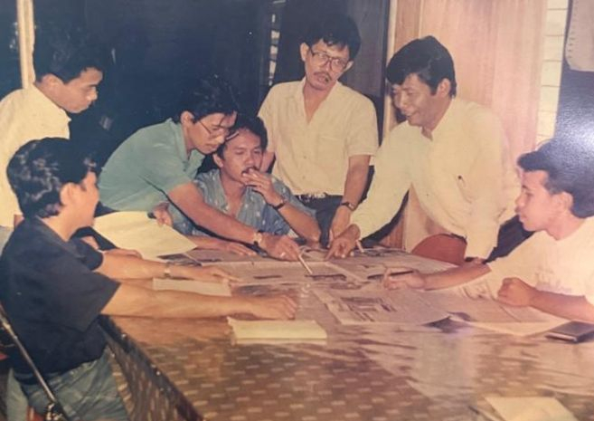 GoRiau Awak Riau Pos saat masih berka