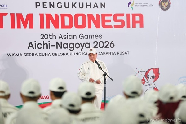 GoRiau Menpora Erick Thohir saat memb