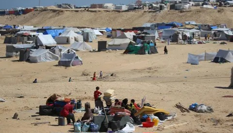 GoRiau Para pengungsi Palestina bersi