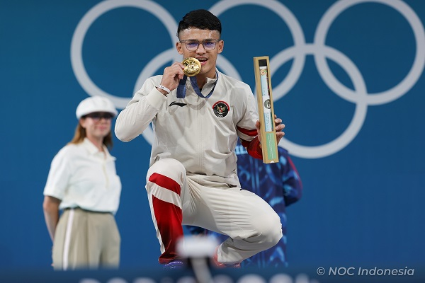 GoRiau Rizki Juniansyah. (Foto: NOC I