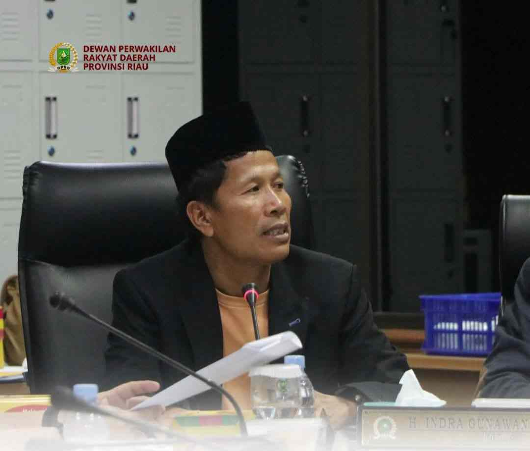 GoRiau Ketua komisi V Indra Gunawan E