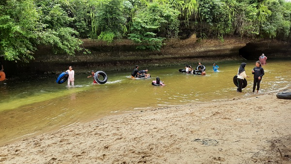 GoRiau Wisata sungai di Seberang Ceng