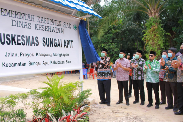GoRiau Bupati Siak Alfedri resmikan P