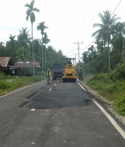 GoRiau Proses pembangunan ruas jalan 