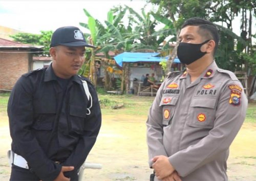 GoRiau Saat Kapolsek Tampan meloby pi