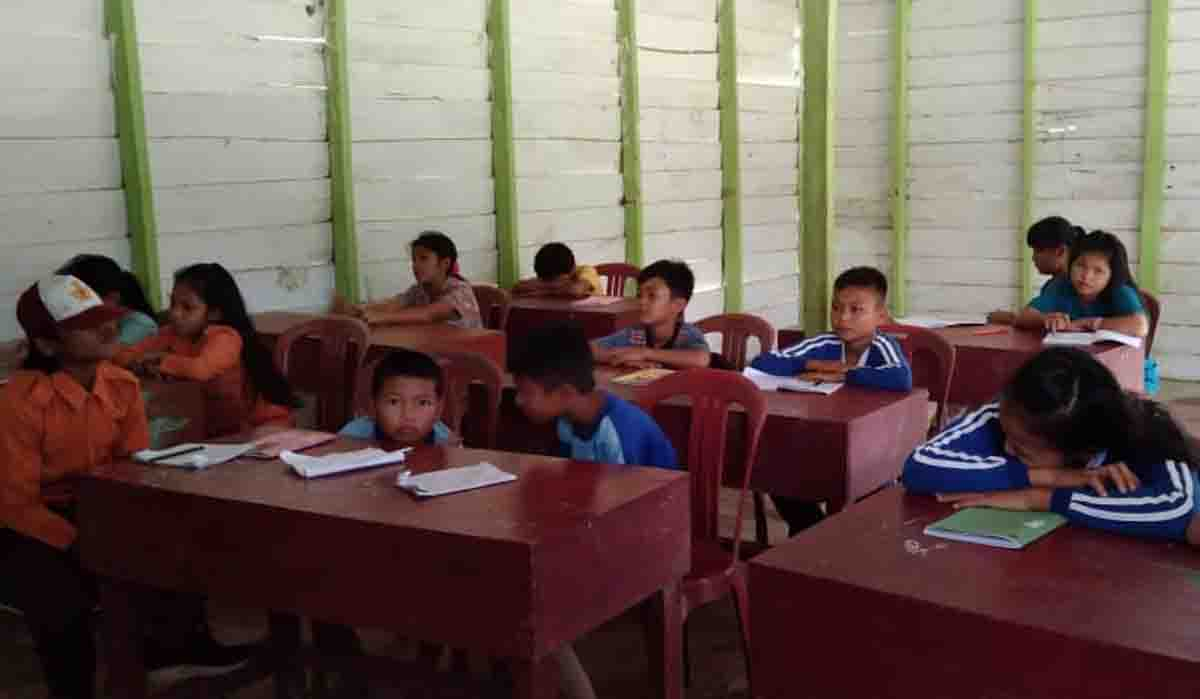 GoRiau Potret kondisi siswa SDN 016 K