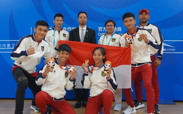 GoRiau Timnas Wushu Indonesia yang me