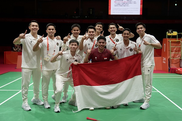 GoRiau Tim Bulutangkis Beregu Putra I