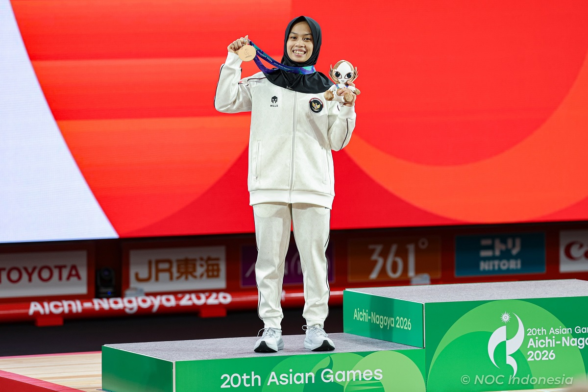 GoRiau Dengan medali perunggu Asian G