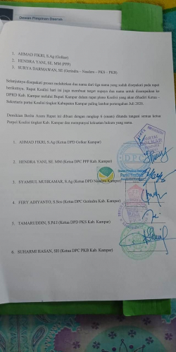 GoRiau Surat keputusan bersama seluru