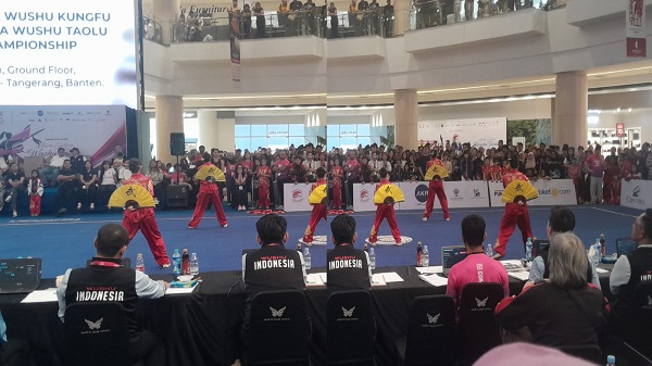 GoRiau Tim Kungfu DKI Jakarta saat ta